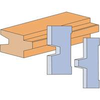 Tongue & Groove Moulding Cutter Set Maritime Industrial Rubber