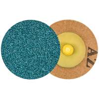 Disque de ponçage TWIST TOPCUT, 2" dia., Grain 50, Zirconium Maritime Industrial Rubber