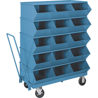 Bacs sectionnels superposables Stackbin - Chariots Maritime Industrial Rubber