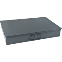 Compartment Steel Scoop Boxes , 18.34" W x 12.16" D x 3.16" H, 6 Horizontal Compartments Maritime Industrial Rubber