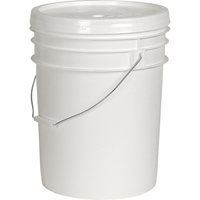 General Purpose Pail without Lid, Plastic, 4 L Maritime Industrial Rubber