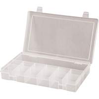 Compact Compartment Cases, 6.75" W x 11" D x 1.75" H, 13 Compartments Maritime Industrial Rubber