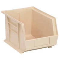 Bacs ultra empilable & suspendable, 8-1/4" la, 7" h x 10-3/4" p, Ivoire Maritime Industrial Rubber