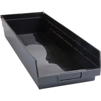 Recycled Shelf Bins, 8-1/8" W x 23-5/8" D x 4" H, 50 lbs. Capacity Maritime Industrial Rubber