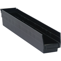 Conductive Shelf Bin, 4-1/8" W x 23-7/8" D x 4" H, 50 lbs. Capacity Maritime Industrial Rubber