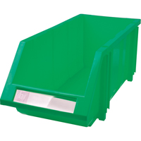 Stack & Hang Bin, 7-7/8" W x 7" H x 17-11/16" D, Green Maritime Industrial Rubber