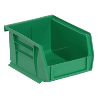 Bacs ultra empilable & suspendable, 4-1/8" la, 3" h x 5-3/8" p, Vert Maritime Industrial Rubber