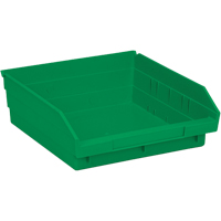 Bacs pour tablette, 11-1/8" la x 4" H x 11-5/8" p, Vert, Capacit&eacute; 30 lb Maritime Industrial Rubber