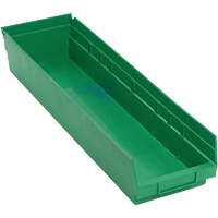 Bacs pour tablette, 6-5/8" la x 4" H x 23-5/8" p, Vert, Capacit&eacute; 50 lb Maritime Industrial Rubber