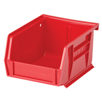 Stack & Hang Bin, 4-1/8" W x 3" H x 5-3/8" D, Red Maritime Industrial Rubber
