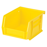 Stack & Hang Bin, 4-1/8" W x 3" H x 5-3/8" D, Yellow Maritime Industrial Rubber