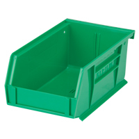 Stack & Hang Bin, 4-1/8" W x 3" H x 7-3/8" D, Green Maritime Industrial Rubber