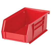 Stack & Hang Bin, 4-1/8" W x 3" H x 7-3/8" D, Red Maritime Industrial Rubber