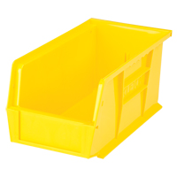 Stack & Hang Bin, 5-1/2" W x 5" H x 10-7/8" D, Yellow Maritime Industrial Rubber