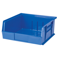 Stack & Hang Bin, 11" W x 5" H x 10-7/8" D, Blue Maritime Industrial Rubber
