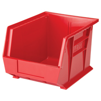 Stack & Hang Bin, 8-1/4" W x 7" H x 10-3/4" D, Red Maritime Industrial Rubber