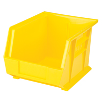 Stack & Hang Bin, 8-1/4" W x 7" H x 10-3/4" D, Yellow Maritime Industrial Rubber