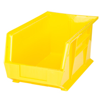 Stack & Hang Bin, 8-1/4" W x 7" H x 14-3/4" D, Yellow Maritime Industrial Rubber