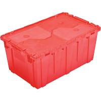 Bac emboîtable FP243C FliPak, 26,9" x 16,9" x 12,1", Rouge Maritime Industrial Rubber
