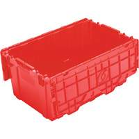 Bac emboîtable FP243C FliPak, 26,9" x 16,9" x 12,1", Rouge Maritime Industrial Rubber