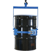Ensemble de l&egrave;ve-baril manuel inclinable, Baril de 55 gal. US (45 gal. imp.), Capacit&eacute; 800 lb/363 kg Maritime Industrial Rubber
