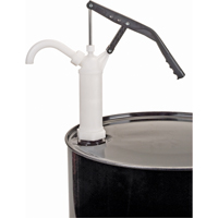 Pompe &agrave; baril de type levier, PTFE, 14 oz/course, Pour barils de 5-55 gal. Maritime Industrial Rubber