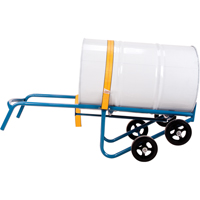 All-In-One Drum Trucks, Steel Construction, 25 - 55 US Gal. (20 - 45 Imperial Gal.) Maritime Industrial Rubber