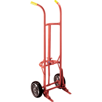 Ergonomic Drum Trucks, Steel Construction, 55 - 85 US Gal. (45 - 70 Imperial Gal.) Maritime Industrial Rubber