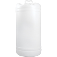Polyethylene Drums -Tight Head, 15 US gal. (12.49 imp. Gal.), Closed Top, Natural Maritime Industrial Rubber