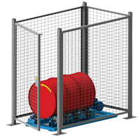 M&eacute;langeur rotatif stationnaire - Grille de s&eacute;curit&eacute; Maritime Industrial Rubber