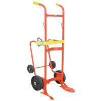 50BTW Series Drum Truck , Steel Construction, 30 - 85 US Gal. (25 - 70 Imperial Gal.) Maritime Industrial Rubber