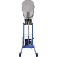 Tombereau hydraulique portatif pour baril, Pour 30 - 55 gal. US (25 - 45,8 gal. imp.) Maritime Industrial Rubber