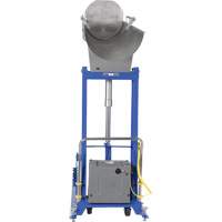 Tombereau hydraulique portatif pour baril, Pour 30 - 55 gal. US (25 - 45,8 gal. imp.) Maritime Industrial Rubber