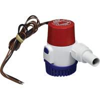 Pompe de cale avec capteur &eacute;lectronique de s&eacute;rie S, 500 gal./h, 12 V Maritime Industrial Rubber