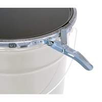 U.N. Rated Lever Lock Steel Pail Lid Maritime Industrial Rubber