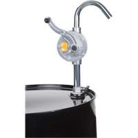 Rotary Drum Pump, Aluminum, Fits 5-55 Gal., 9.5 oz./Stroke Maritime Industrial Rubber