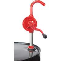 Rotary Type Drum Pump, Cast Iron/Steel, Fits 30-55 Gal., 8 oz./Stroke Maritime Industrial Rubber