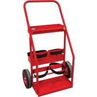 Hot Works Fire Prevention Cart, Semi-Pneumatic Wheels, 17.75" W x 8.9" L Base, 100 lbs. Maritime Industrial Rubber