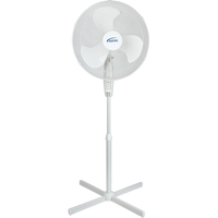 Ventilateur oscillant sur socle, Commercial, 3 Vitesses, Diam&egrave;tre de 18" Maritime Industrial Rubber
