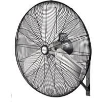 Non-Oscillating Wall Fan, Industrial, 2 Speed, 30" Diameter Maritime Industrial Rubber