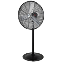 Ventilateur oscillant sur socle, Robuste, 3 Vitesses, Diam&egrave;tre de 30" Maritime Industrial Rubber