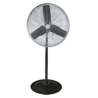 Ventilateur oscillant sur socle avec moteur &eacute;tanche &agrave; l'eau, Robuste, 3 Vitesses, Diam&egrave;tre de 30" Maritime Industrial Rubber