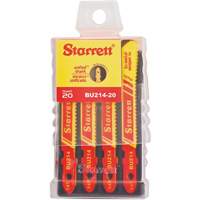 Unified Shank&reg; Jig Saw Blades, Bi-Metal, 2" L, 14 TPI Maritime Industrial Rubber