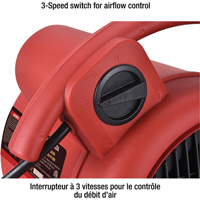 Air Mover, 550 CFM Maritime Industrial Rubber