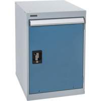 Full-Door Pedestal Workbench, 28" H x 18" W x 21" D Maritime Industrial Rubber