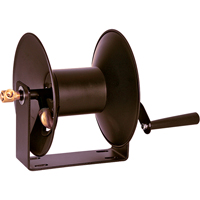 Manual Rewind Reel, Single Hose, 21-1/8" W x 10-1/2" D x 11-1/2" H Maritime Industrial Rubber