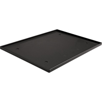 Locker Base Insert, Fits Locker Size 12" x 18", Black, Plastic Maritime Industrial Rubber