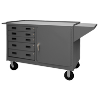 Armoire d'&eacute;tabli mobile, Acier Surface Maritime Industrial Rubber