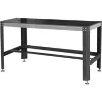 Work Bench, Laminate Surface, 26" W x 30" D x 63" H Maritime Industrial Rubber