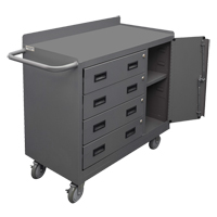 Armoire d'&eacute;tabli mobile, Acier Surface Maritime Industrial Rubber